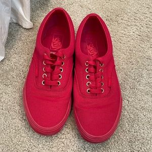 Red vans